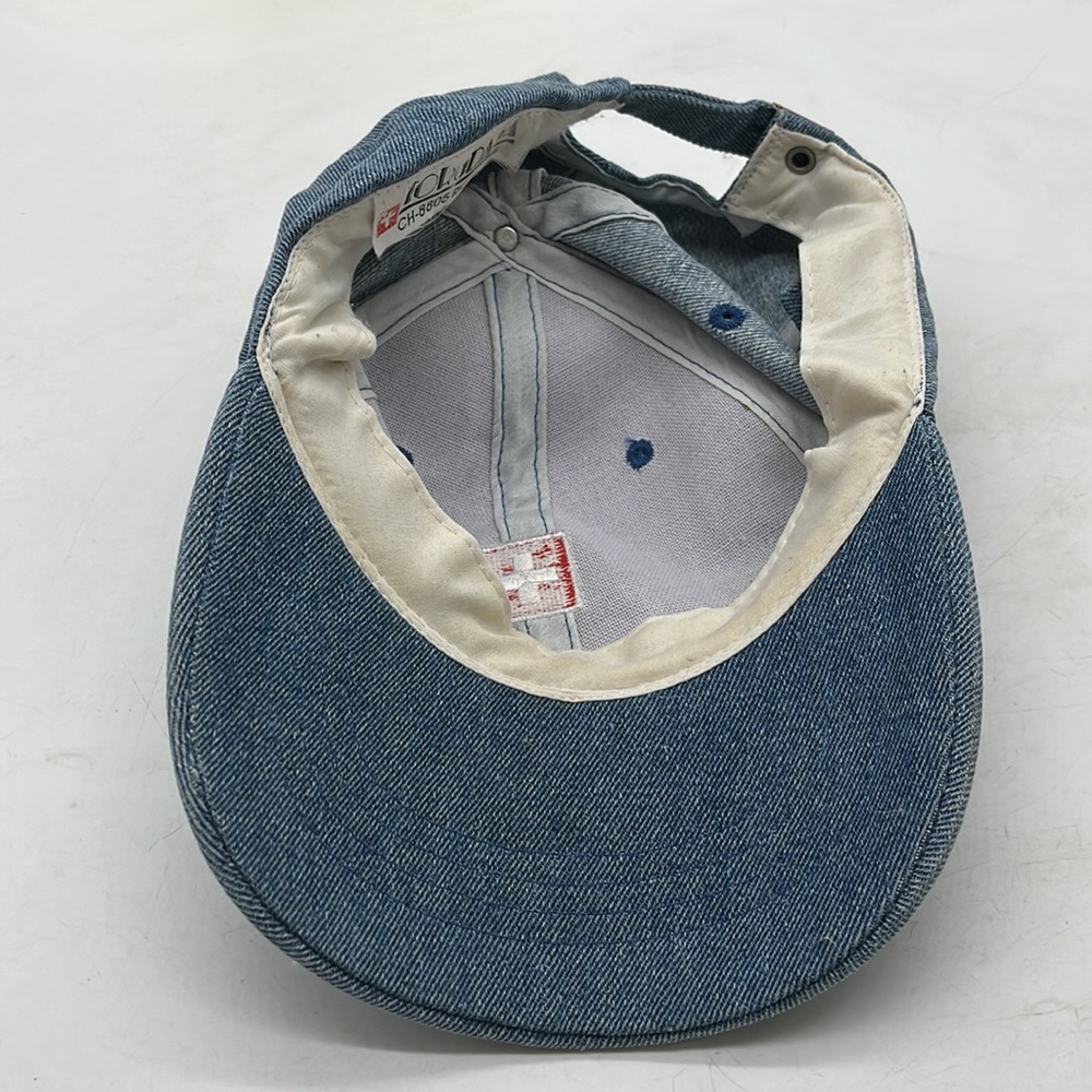 Switzerland Denim Baseball Hat with embroidered logo HT3423B - Picture 5 of 6